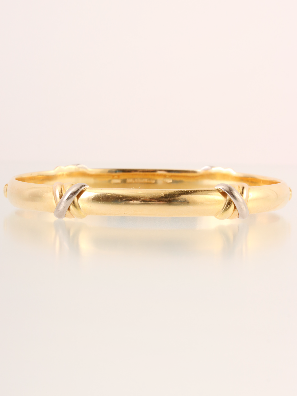Cartier ゴールド バングル 付属品完備 CARTIER 18Kスレッドバングル ゴールド｜VINTAGE QOO TOKYO